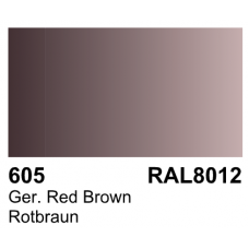 Грунт полиуретановый акриловый GERMAN RED BROWN (RAL8012) Surface Primer, ACRYLICOS VALLEJO, 17 мл