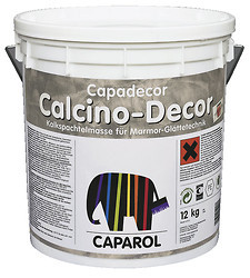  Минеральная известковая шпатлевочная масса Capadecor Calcino-Decor 12 кг