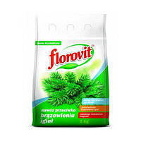 Удобрение Florovit против побурения хвои, пакет 1кг Florovit против побурения хвои