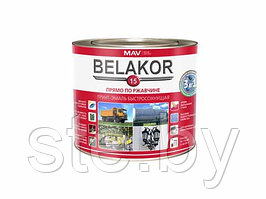 Грунт-эмаль BELAKOR 15 (серый, RAL 7011) 1 л (0,9 кг)