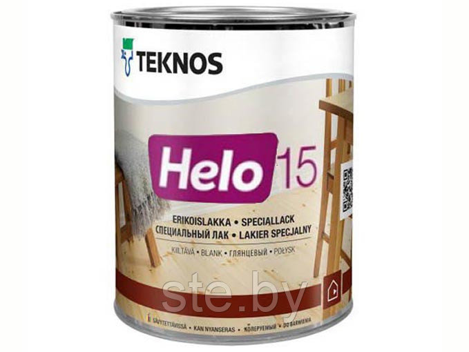 Лак HELO 15 (матовый) 0,9л