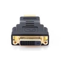 Gembird Переходник HDMI-DVI , 19M/25F, золотые разъемы, пакет(A-HDMI-DVI-3)