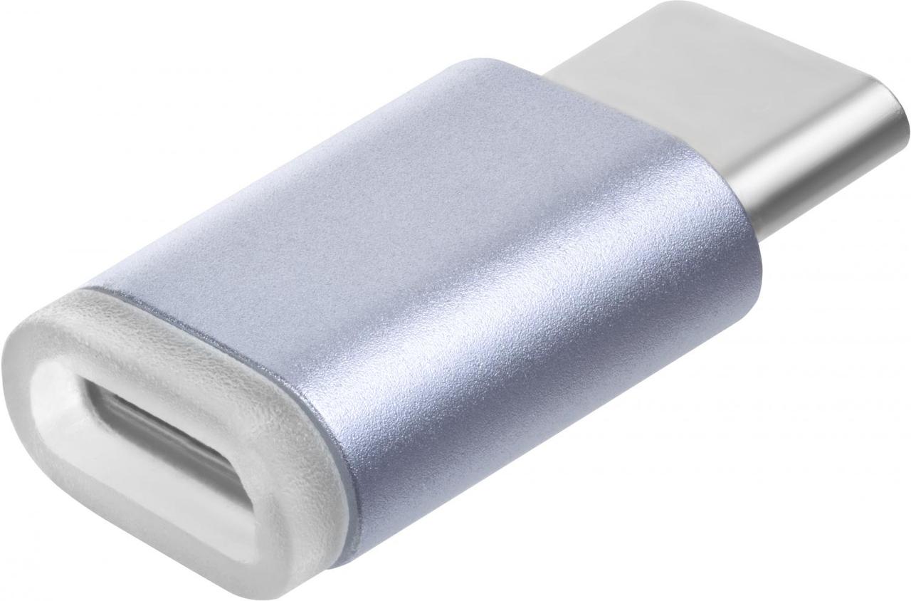 Greenconnect Переходник USB Type C на micro USB 2.0, M/F, Greenconnect, GCR-UC3U2MF - фото 1 - id-p213925335