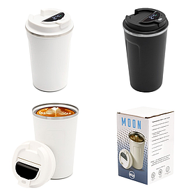 Термокружка Moon 380 мл с индикатором