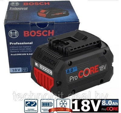 Аккумулятор Bosch ProCORE 18V, 8.0Ah (1600A016GK) - фото 1 - id-p162641274