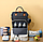 Многофункциональный рюкзак с термоотделом, USB и кошелечком Mommy's Urban для мамы и ребенка Черный, фото 10