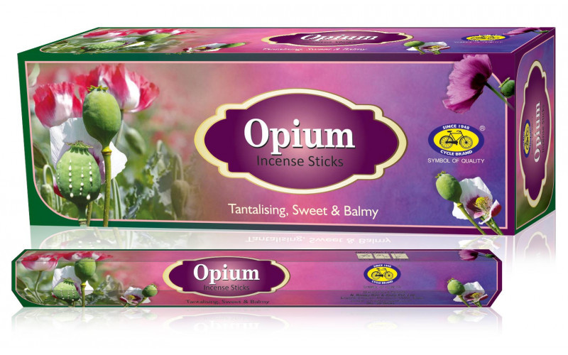 Благовония Опиум Сайкл Opium Cycle, шестигранник, 20 палочек Индия - фото 1 - id-p213926383