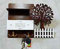 Ключница с полкой "Дерево", фото 2