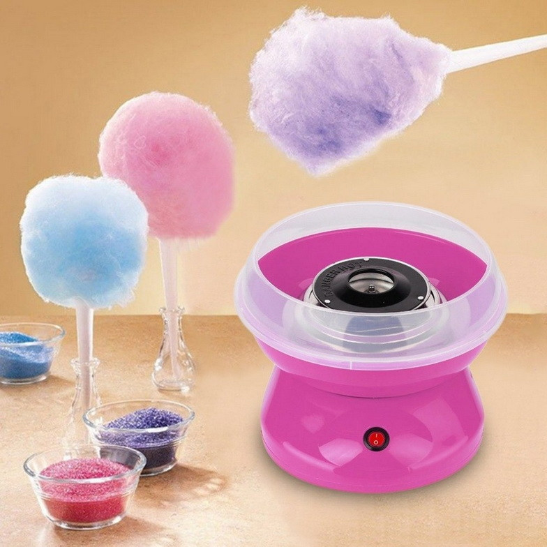 Аппарат для приготовления сладкой ваты Cotton Candy Maker (Коттон Кэнди Мэйкер для сахарной ваты) Голубая - фото 9 - id-p181948227