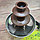Шоколадный фонтан фондю Chocolate Fondue Fountain Mini, фото 9