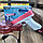 Водяной пистолет GLOCK WATER GUN (2 обоймы, USB аккумулятор) Синий, фото 10