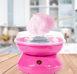 Аппарат для приготовления сладкой ваты Cotton Candy Maker (Коттон Кэнди Мэйкер для сахарной ваты) Розовая - фото 1 - id-p109390207