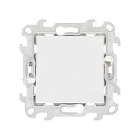 2420101-030 Однополюсный выключатель 10AX 250В~ белого цвета с системой Push&Go Harmonie