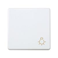 27151-65 Кнопочный выключатель с пиктограммой "свет" 10A 250В~ белого цвета