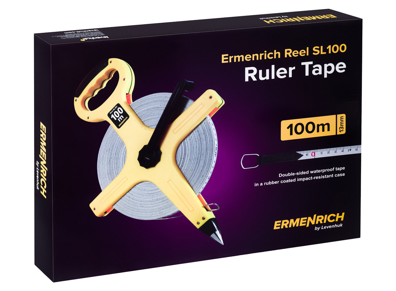 Рулетка геодезическая Ermenrich Reel SL100 - фото 6 - id-p201461007