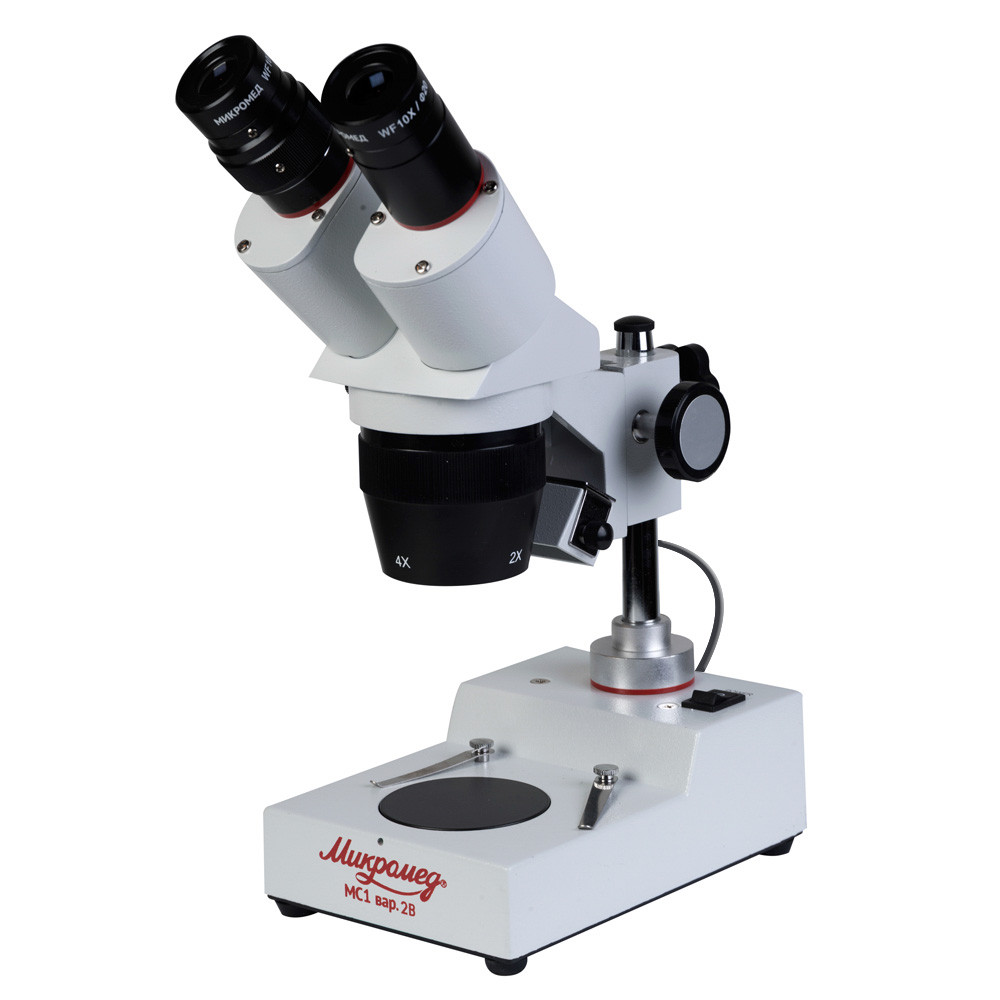 Микроскоп стерео МС-1 вар.2B (2х/4х) - фото 1 - id-p148584844