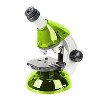 Микроскоп Микромед Атом 40x-640x (лазурь) (Лайм)