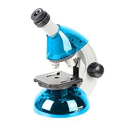 Микроскоп Микромед Атом 40x-640x (лазурь) (Лазурь)
