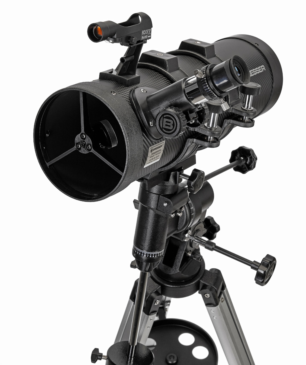 Телескоп Bresser Spica 130/1000 EQ3, с адаптером для смартфона - фото 3 - id-p213927459
