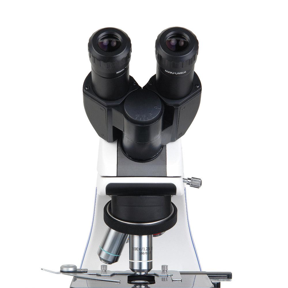 Микроскоп биологический Микромед 2 (вар. 2 LED М) - фото 2 - id-p213927480