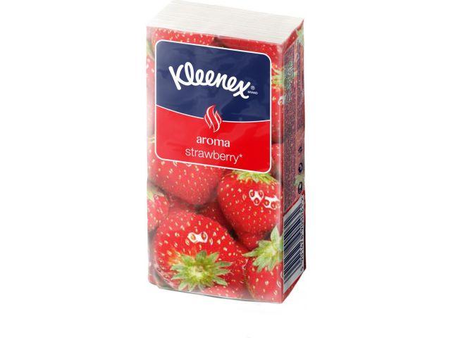 Платки носовые ароматизир. Клубника 10 шт. Kleenex - фото 1 - id-p213931066