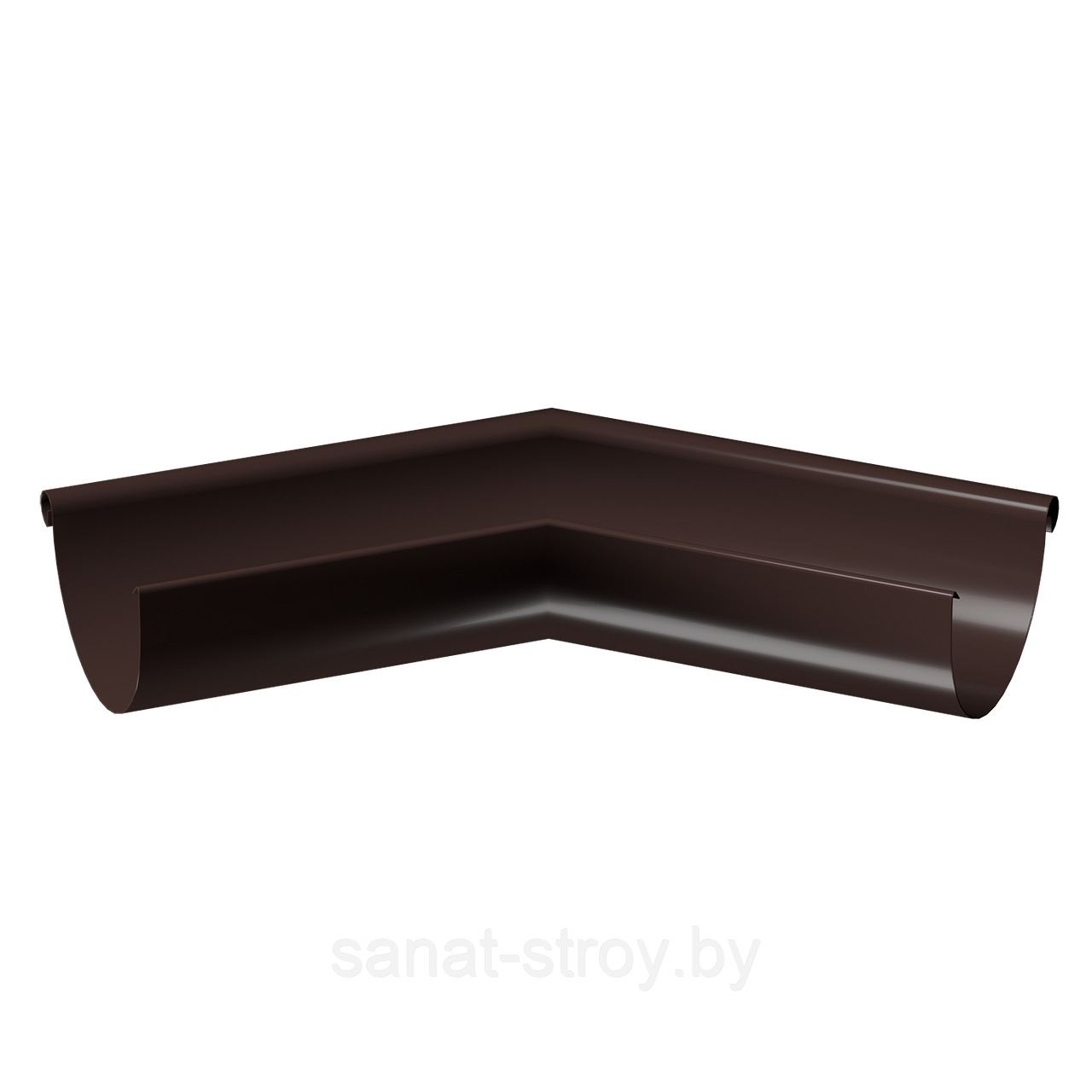 Внешний угол желоба 135˚ Stal Premium, Шоколад (RAL 8019) - фото 2 - id-p213931292