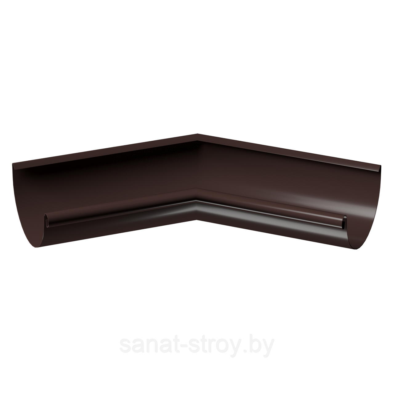 Внутренний угол желоба 135˚ Stal Premium, Шоколад (RAL 8019) - фото 2 - id-p213931306