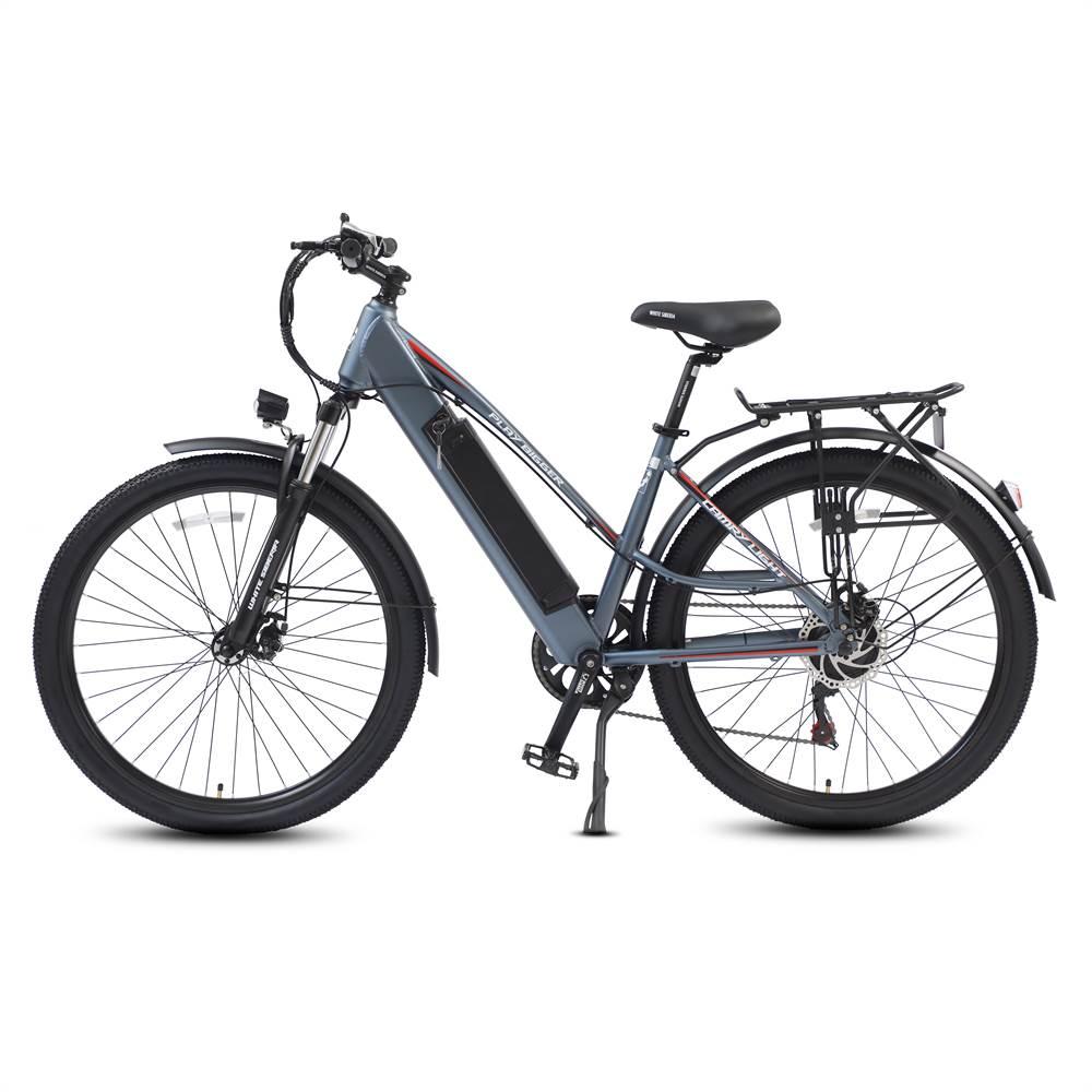 Электровелосипед WHITE SIBERIA CAMRY LIGHT 500W (Синий) - фото 2 - id-p202897248