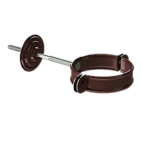 Хомут для водосточной трубы Stal Premium, Шоколад (RAL 8019)