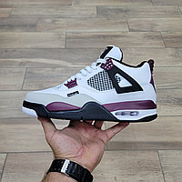 Кроссовки Paris Saint Germain X Air Jordan 4 Retro GS Bordeaux