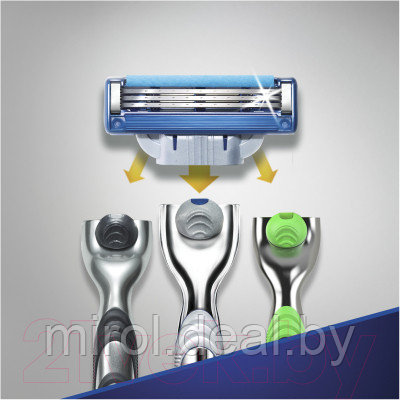 Набор сменных кассет Gillette Mach3 Turbo - фото 6 - id-p213932308