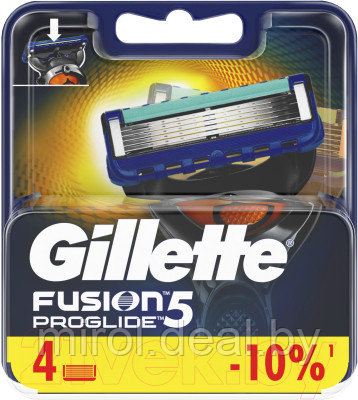 Набор сменных кассет Gillette Fusion ProGlide - фото 1 - id-p213932348