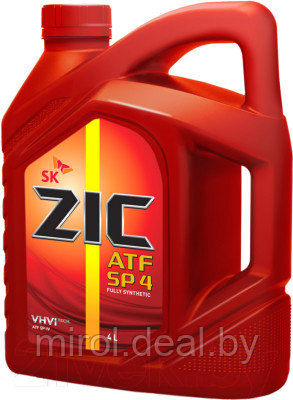 Трансмиссионное масло ZIC ATF SP 4 / 162646 - фото 3 - id-p213933889