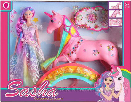Игровой набор "Кукла и лошадь" арт. SL51839