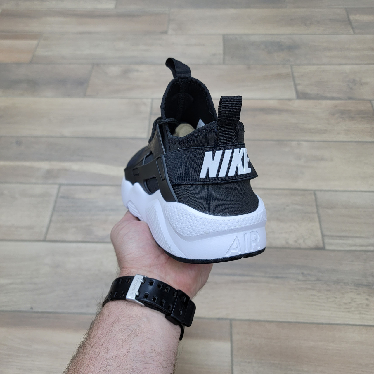 Кроссовки Nike Air Huarache Ultra Black / White - фото 3 - id-p62697772