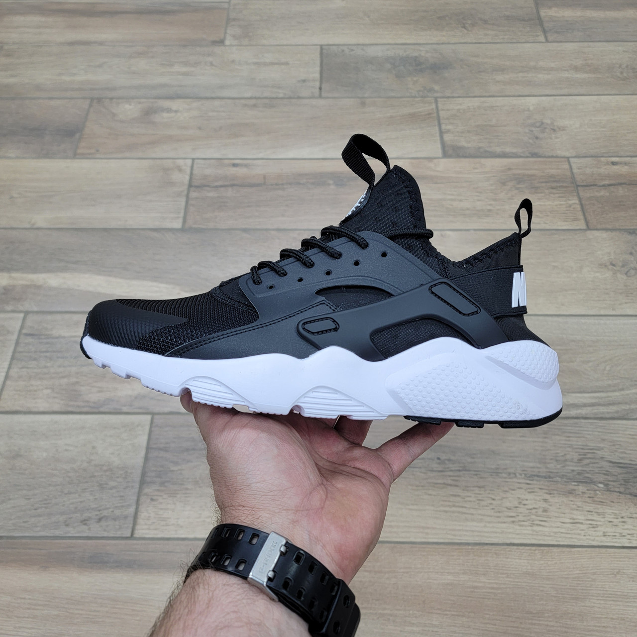 Кроссовки Nike Air Huarache Ultra Black / White