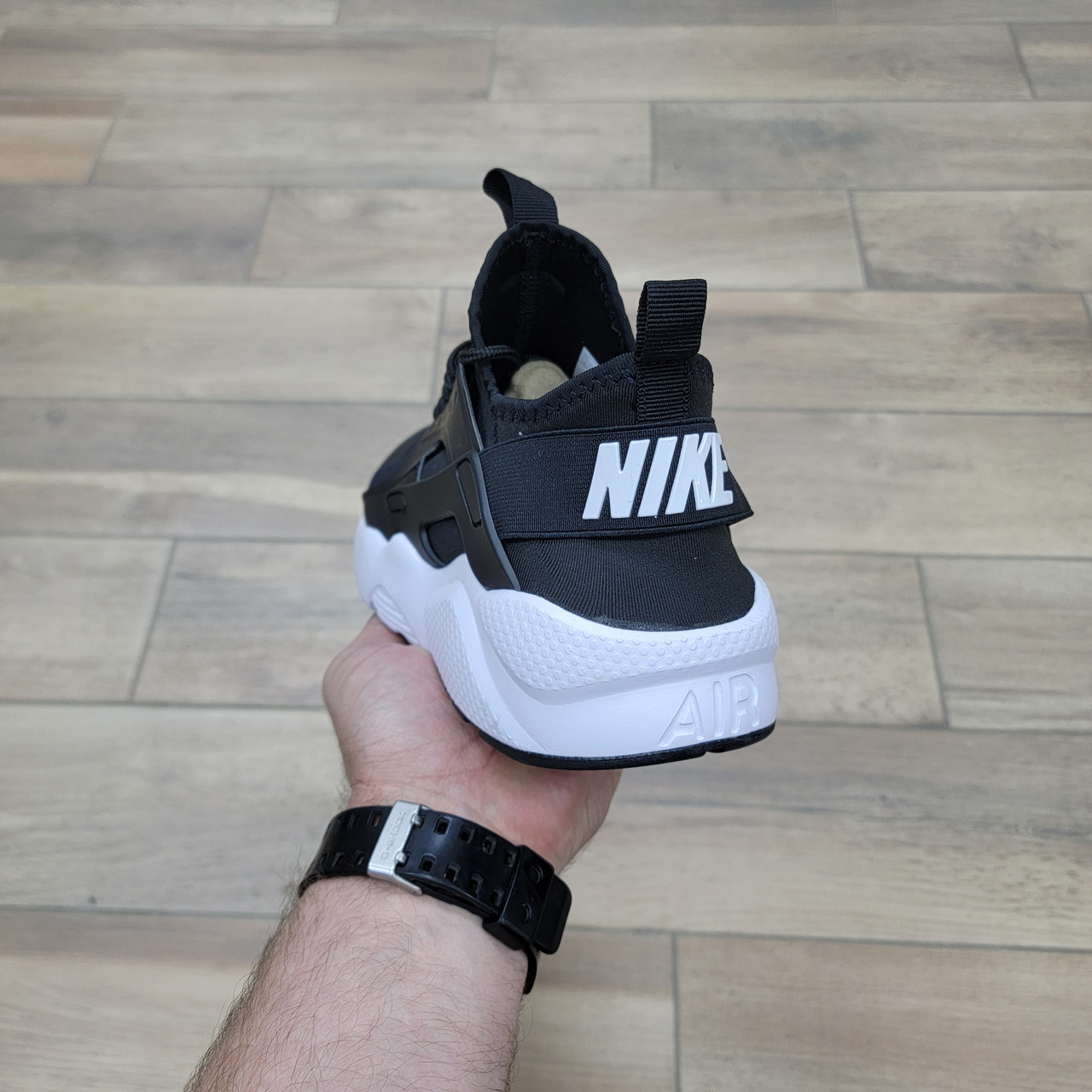 Кроссовки Nike Air Huarache Ultra Black / White - фото 3 - id-p62697753