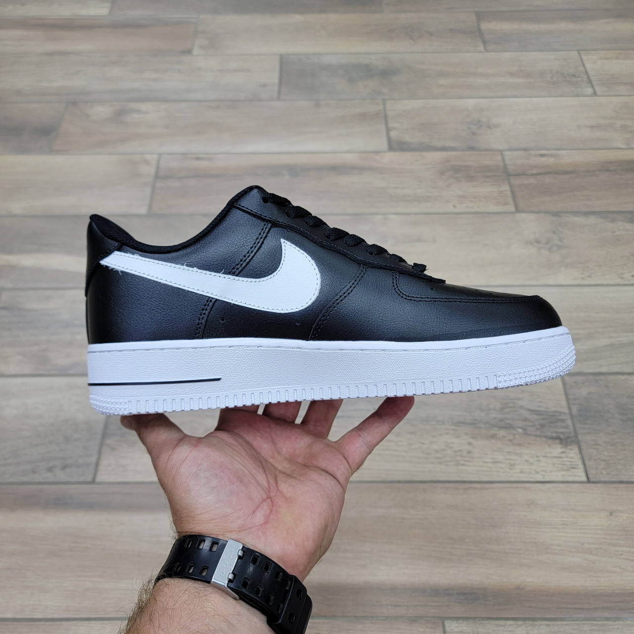 Кроссовки Wmns Nike Air Force 1 '07 3 Black White - фото 5 - id-p178614946