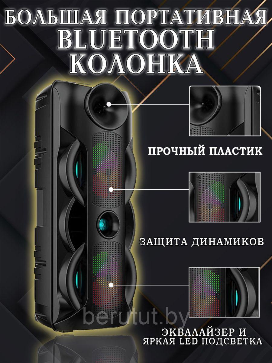 Акустическая колонка напольная Bluetooth ZQS 8202А с микрофоном - фото 9 - id-p213936040