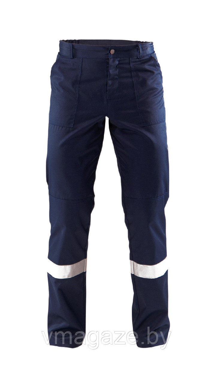 Костюм рабочий Мастер с брюками (цвет темно-синий) - фото 2 - id-p213937141