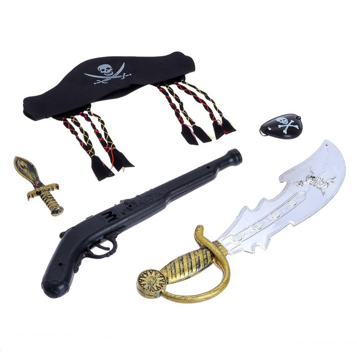 Набор оружия «Пиратские истории», 5 предметов, МИКС - фото 1 - id-p213938444