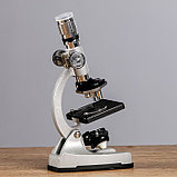 Микроскоп "Юный натуралист Pro 2", кратность увеличения 50-1200х, набор для исследования, фото 6