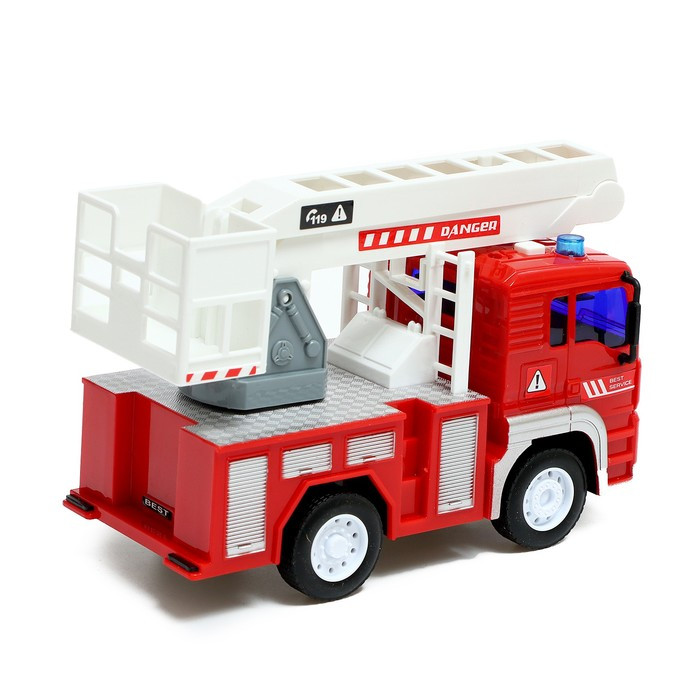 Машина инерционная «Пожарная служба», 1:20, свет и звук - фото 3 - id-p213939414