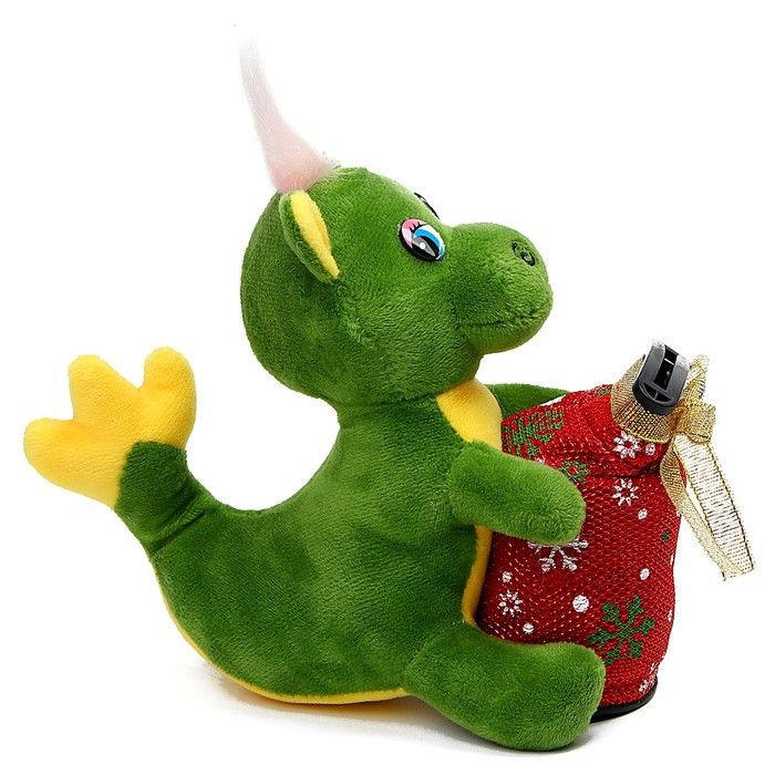 Мягкая игрушка «Дракончик» с копилкой, 14 см, цвет МИКС - фото 2 - id-p213939775