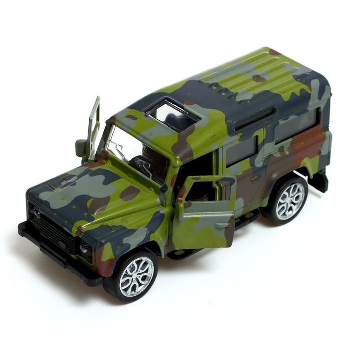 Машина металлическая с прицепом «Динозавр», открываются двери, цвет МИКС - фото 6 - id-p213939188