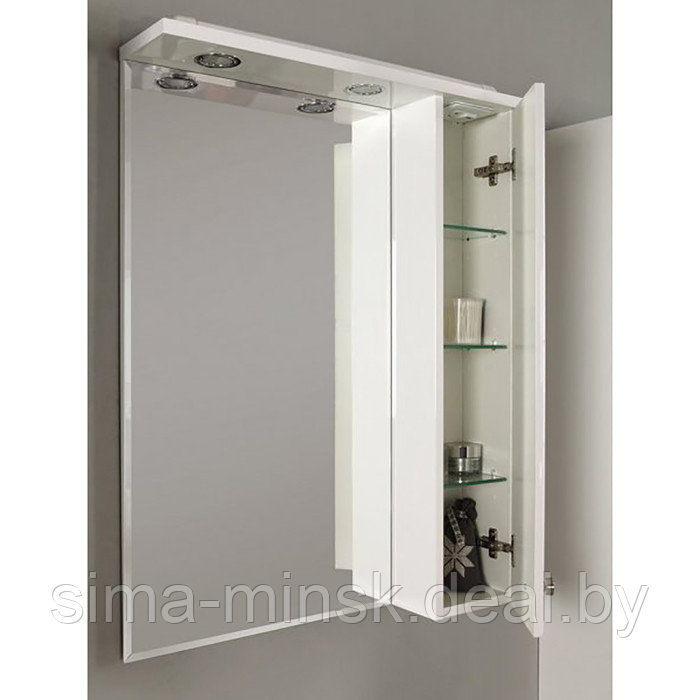 Зеркало-шкаф «Лиана-65», правое - фото 1 - id-p213940685