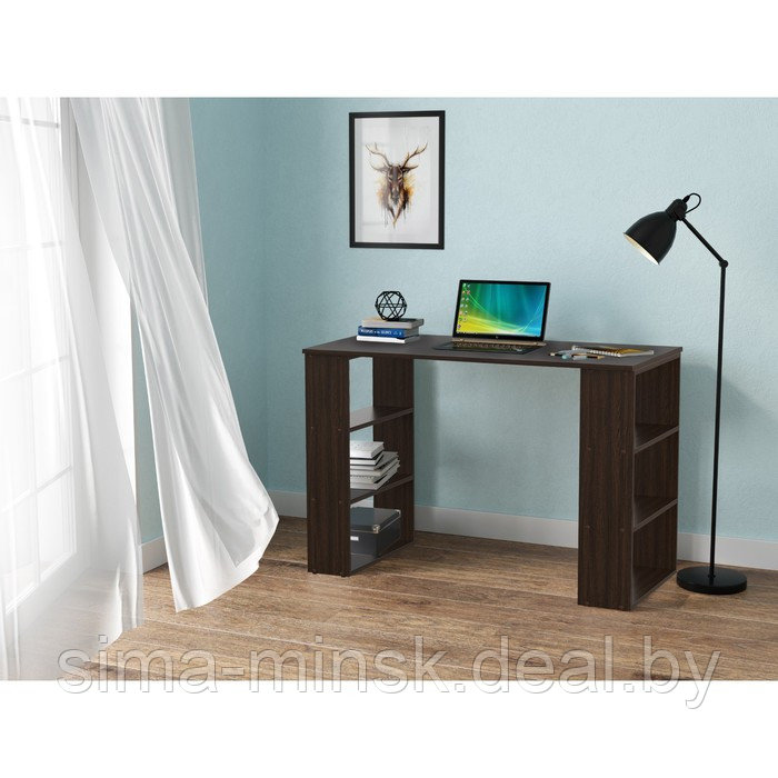 Стол компьютерный «ПКС 2», 1097 × 597 × 755 мм, цвет венге - фото 1 - id-p213942147