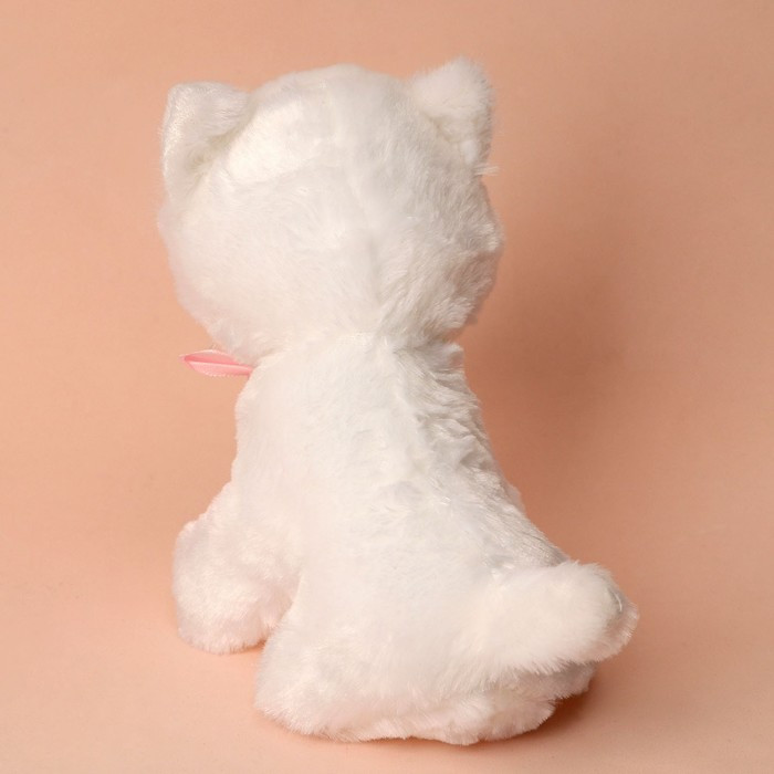Мягкая игрушка "Мой лучший друг" белый котик - фото 6 - id-p213943166