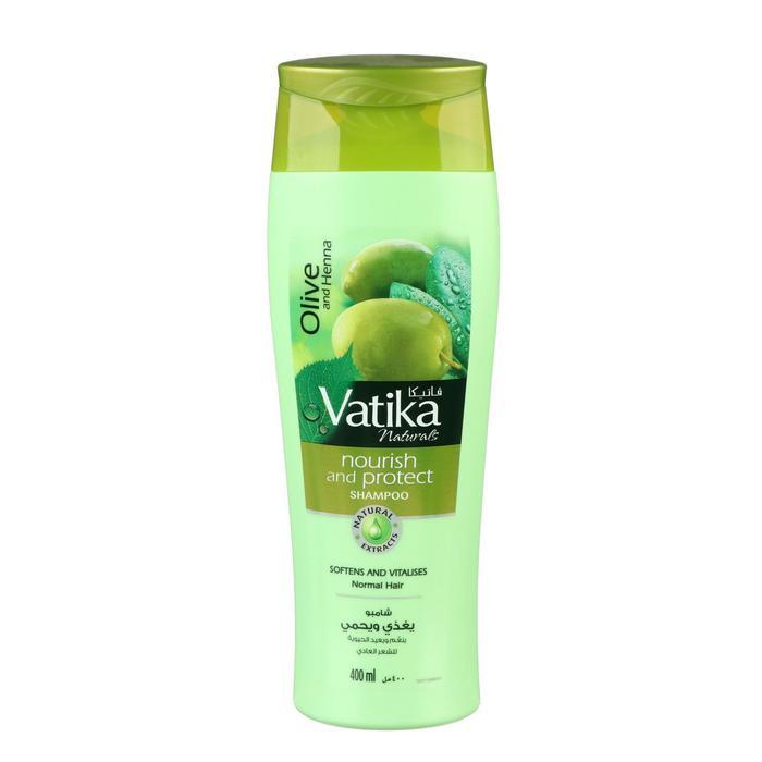 Шампунь для волос Dabur VATIKA Naturals Nourish & Protect питание и защита, 400 мл - фото 3 - id-p213942940