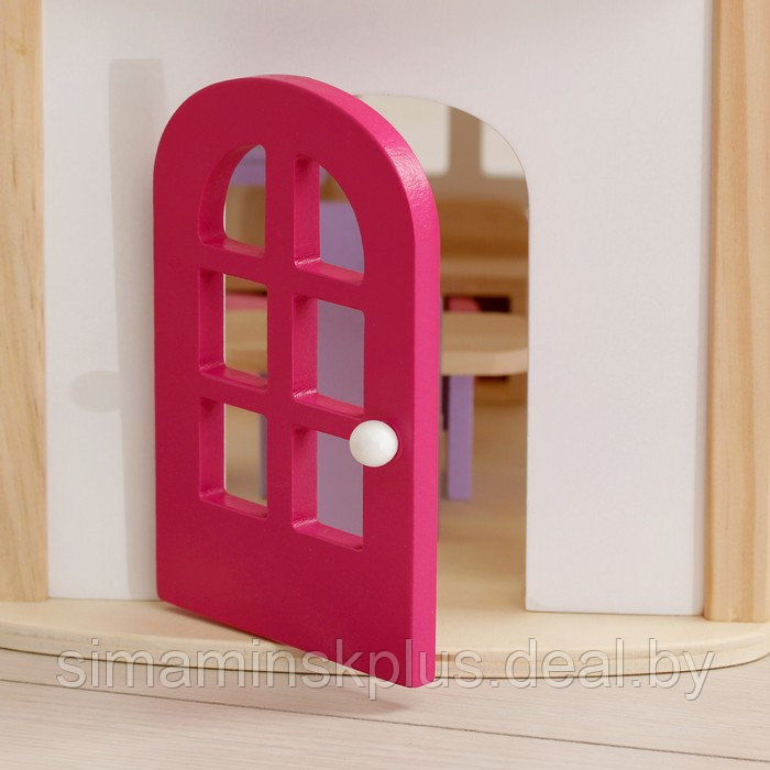 Кукольный домик "Розовое волшебство", с мебелью - фото 5 - id-p213943892